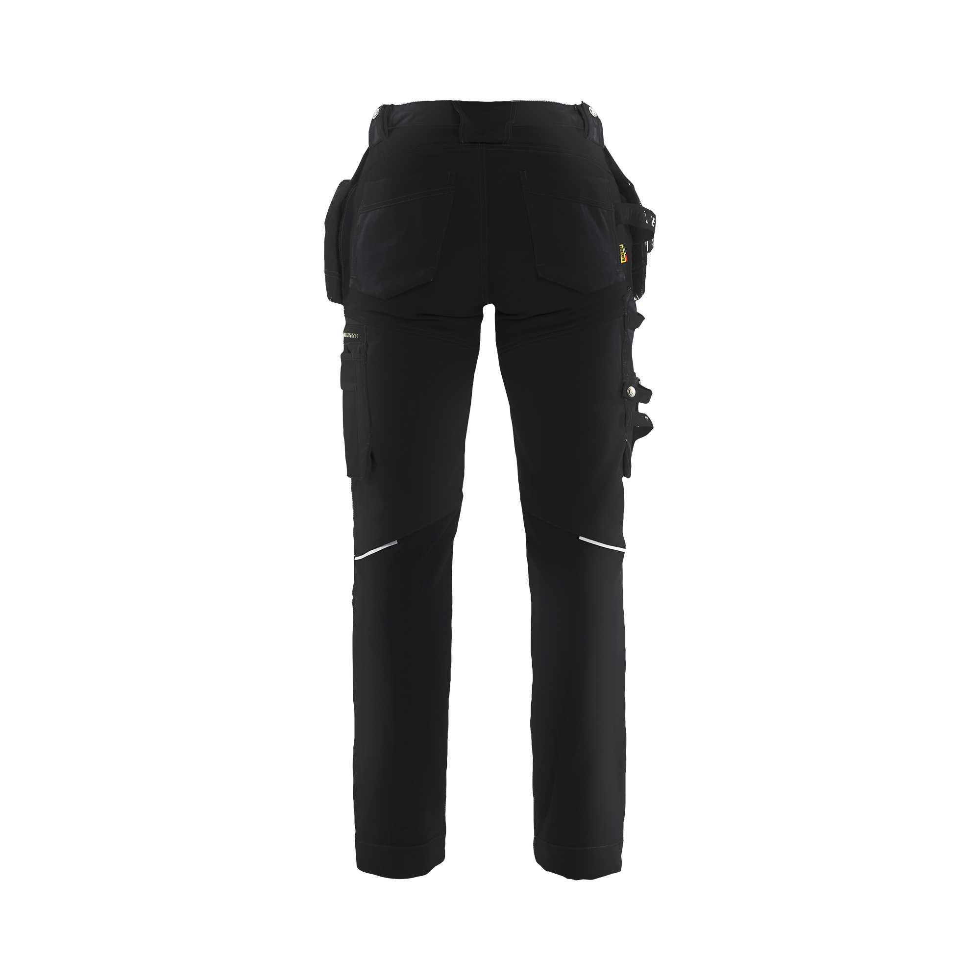 BLAKLADER 71301370 Women's Craftsman Trousers with Stretch Work Trousers Women - 100% Cotton